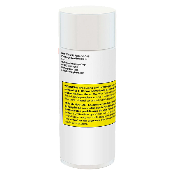 Simply Bare - BC Organic Fruit Loopz Pre-Roll