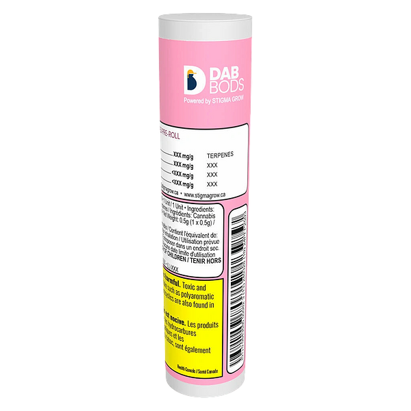 Dab Bods - Pink Frozay Resin Infused Pre-Roll