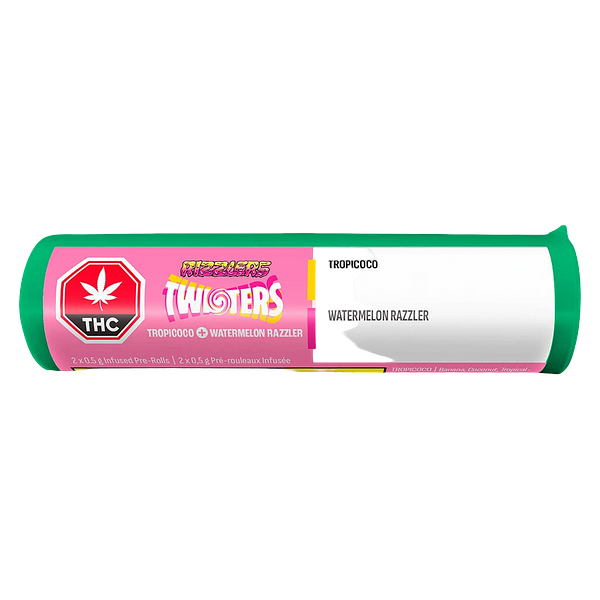 RIZZLERS - Twisters-Tropicoco & Watermelon Infused Pre-Rolls