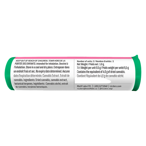 RIZZLERS - Twisters-Tropicoco & Watermelon Infused Pre-Rolls