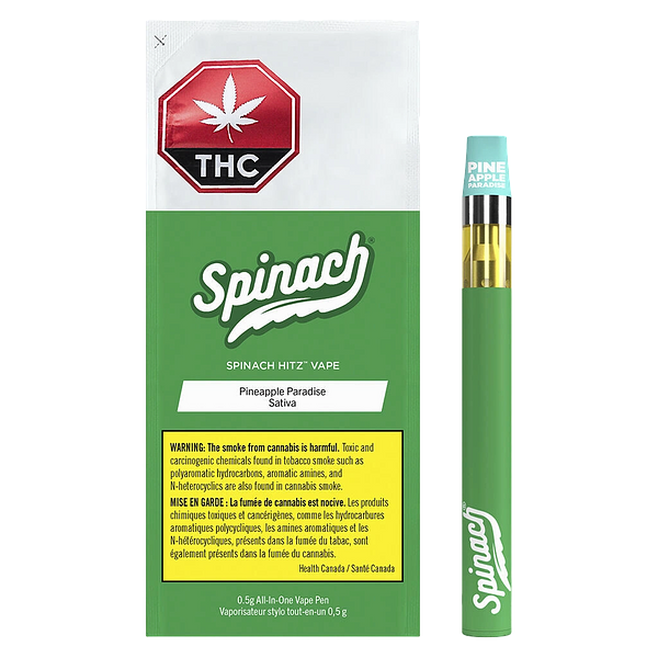 Spinach - Hitz All-in-One Vape - Pineapple Paradise