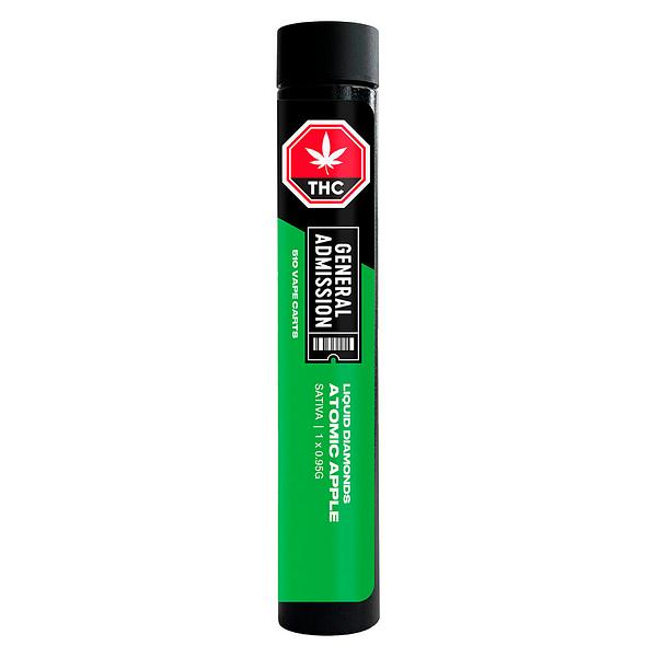 General Admission - Atomic Apple Liquid Diamond 510 Thread Cartridge image 2