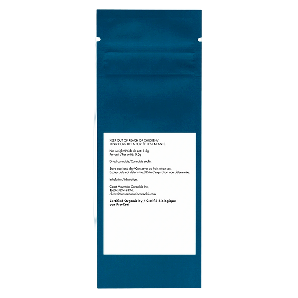 Coast Mountain Cannabis - BC Organic Dancehall Pre-Roll