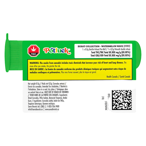 Potluck - Watermelon Wave Infused Pre-Roll