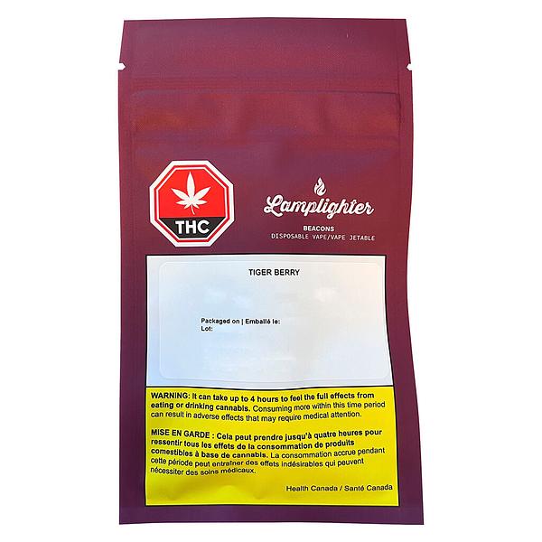 Lamplighter - Tiger Berry Disposable Vape image 2