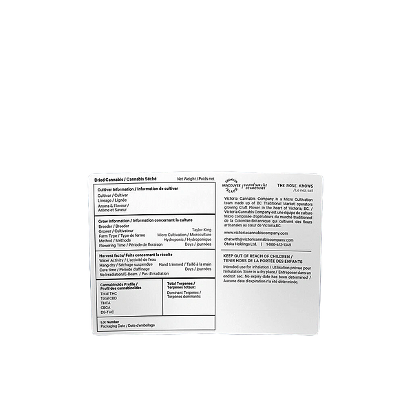 Victoria Cannabis Company - G-Wagon