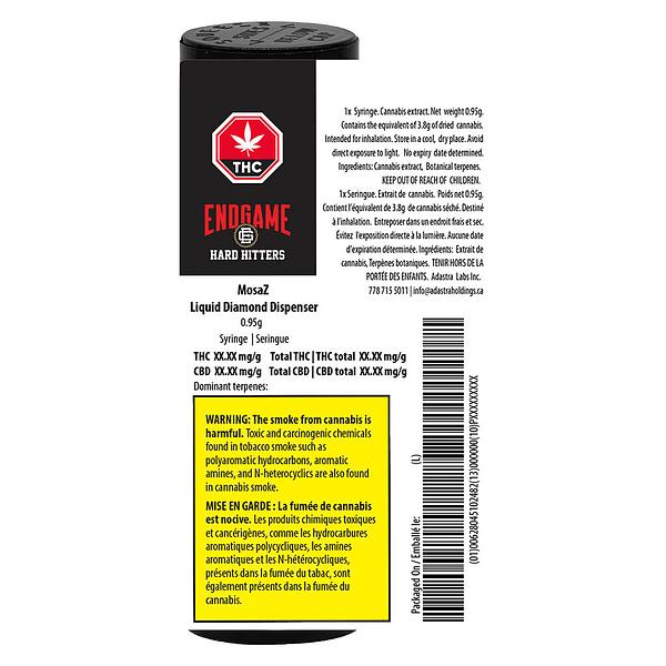 Endgame - Hard Hitters MosaZ Liquid Diamond Dispenser image 3
