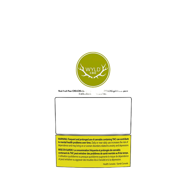Wyld CBD - Real Fruit Pear CBD:CBG