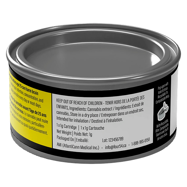 FOUR54 - Emerald Triangle Cured Resin 510 Thread Cartridge