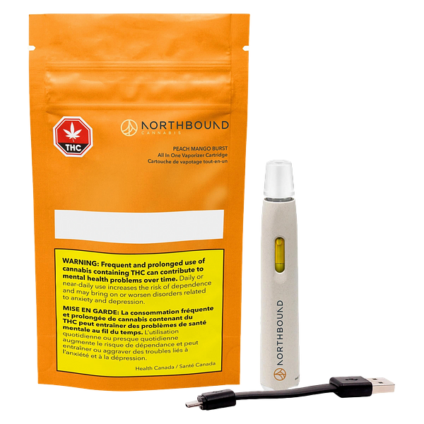 Northbound Cannabis - Peach Mango Burst All In One Vape