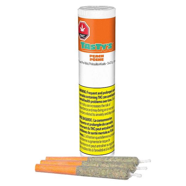Tasty's - Peach Infused Pre Roll
