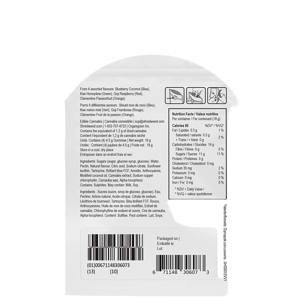 SHRED'EMS - Rainbow Mixer Pack #1