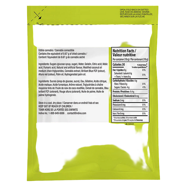 No Future - Arctic Meltdown Blues - Stupidly Sour THC Gummy