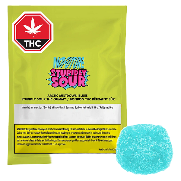 No Future - Arctic Meltdown Blues - Stupidly Sour THC Gummy