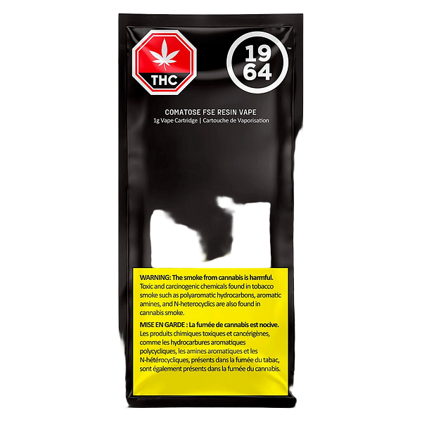 1964 - Comatose Live Resin 510 Thread Cartridge 