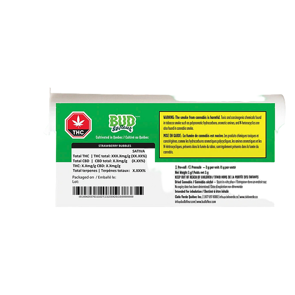 Bud Lafleur - Strawberry Bubbles Pre-Roll