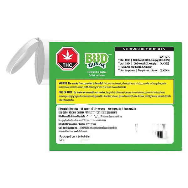 Bud Lafleur - Strawberry Bubbles Pre-Roll