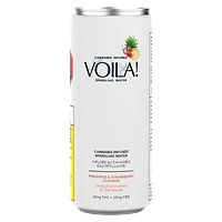 Voila! - Pineapple & Strawberry Cannabis-Infused Sparkling Water