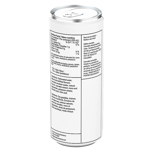 Voila! - Pineapple & Strawberry Cannabis-Infused Sparkling Water