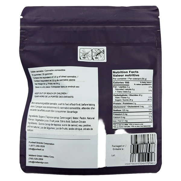 NightNight - CBN+CBD Gummies - Goodnight Grape