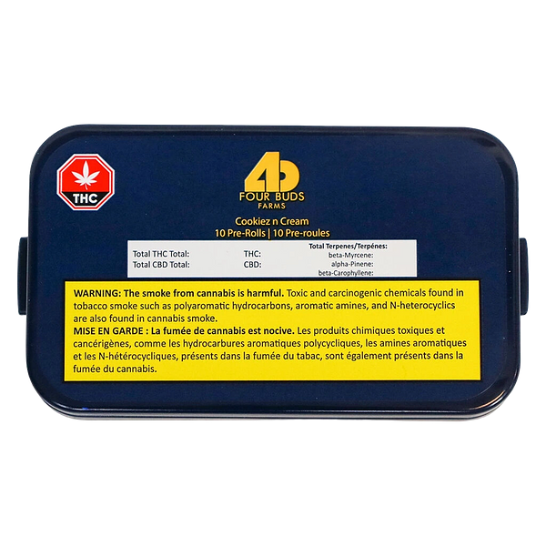 Four Buds Farms - Cookiez N Cream Pre Roll