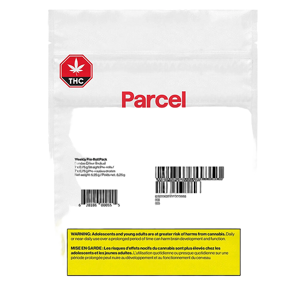 Parcel - Weekly Pre-Roll Pack