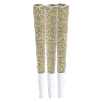 Frootyhooty - Poppin Peach Distillate + Live Rosin Infused Pre Roll