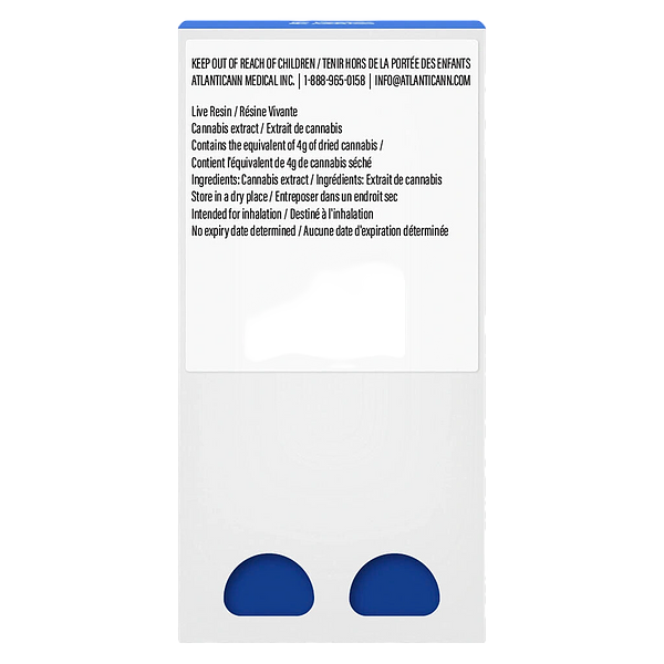 IRIS Labs - Blackwater Live Resin 510 Thread Cartridge