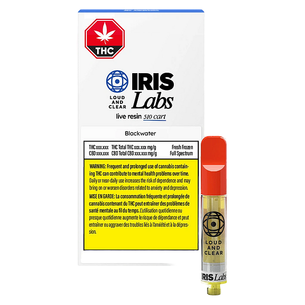 IRIS Labs - Blackwater Live Resin 510 Thread Cartridge