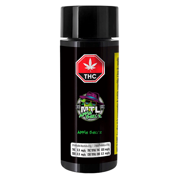 MTL Cannabis - Apple Sau'z Infused Pre-Roll