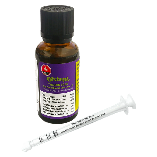 Orchard - THC:CBD 30:60 Full Cannabinoid Spectrum Oil