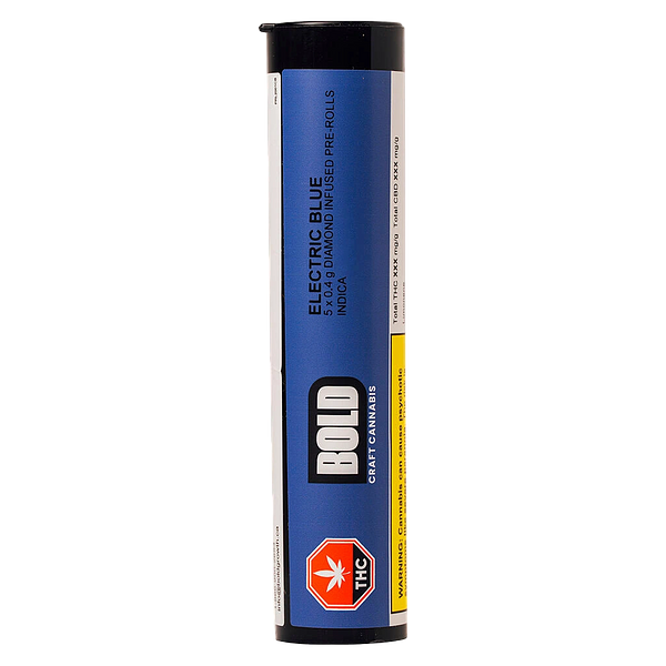 BOLD - Electric Blue Diamond Infused Pre Roll