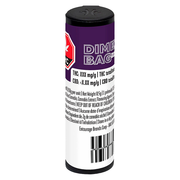 Dime Bag - Citrus Burst Pocket Rockets Infused Pre-roll 