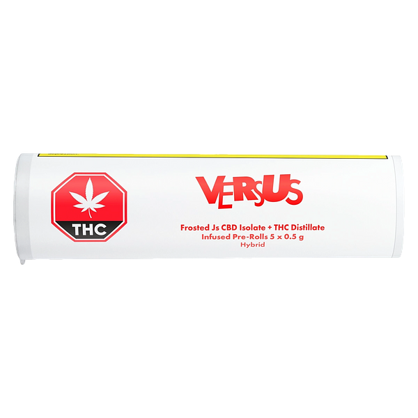 Versus - Frosted Js CBD Isolate + THC Distillate Infused Pre-roll