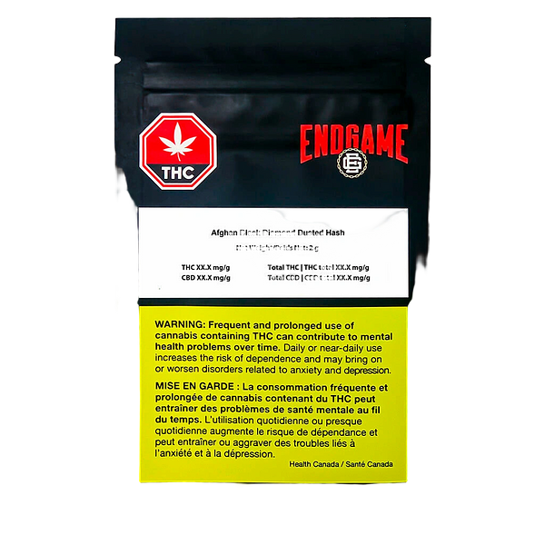 Endgame - Afghan Black Diamond Dusted Hash