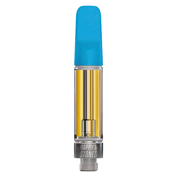 Happy & Stoned - Big Blue Razz Disty+Diamond 510 Thread Cartridge