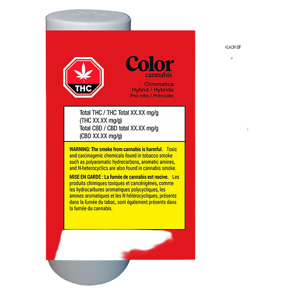 Color Cannabis - Chromatica Pre-roll
