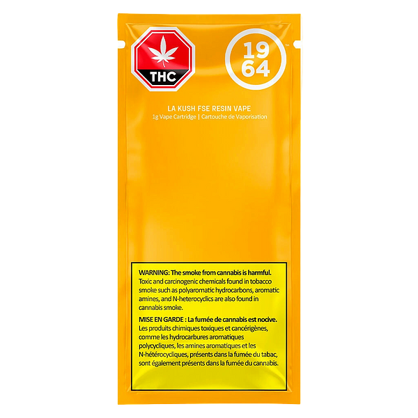 1964 - LA Kush FSE Resin 510 Thread Cartridge