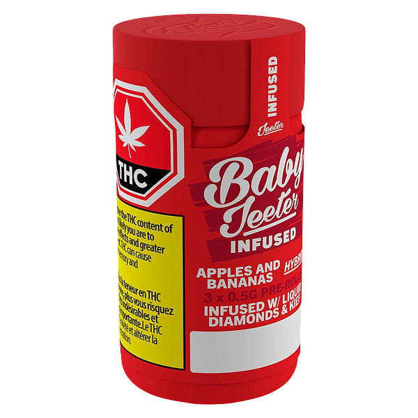 Jeeter - Baby Jeeter Apples and Bananas Infused Pre Roll