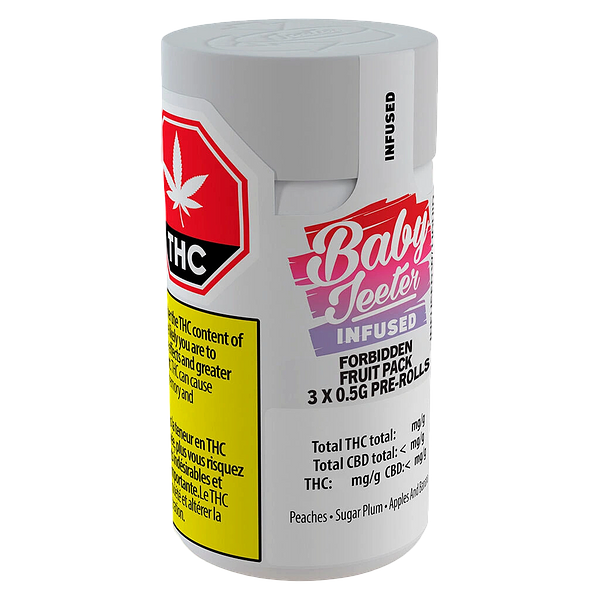 Jeeter - Baby Jeeter Forbidden Fruit Pack Infused Pre-Roll