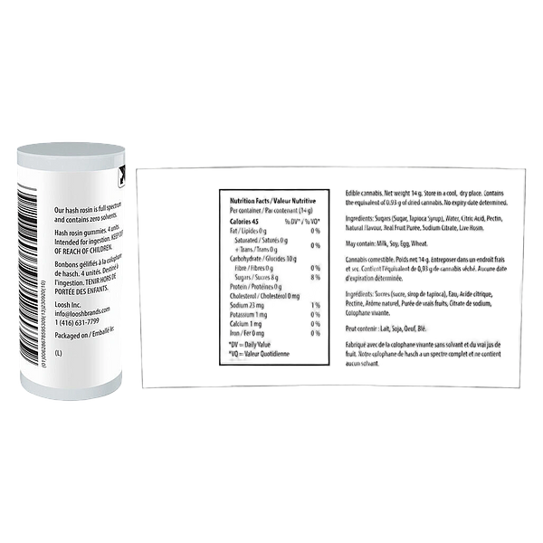 Sheesh - Cherry D Indica Live Rosin Gummies