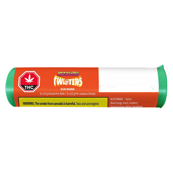 RIZZLERS - Twisters - Blud Orange Infused Pre-rolls