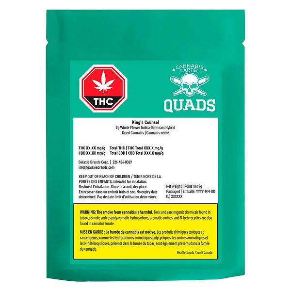 Cannabis Cartel Quads - King's Counsel