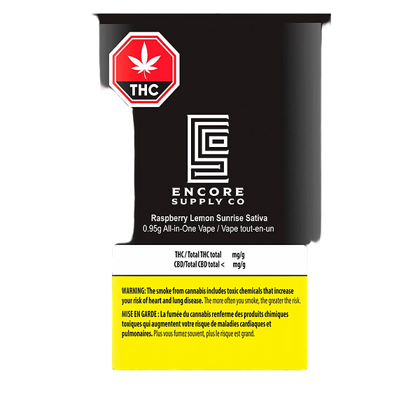 Encore - Raspberry Lemonade Sativa All-In-One Disposable Vape