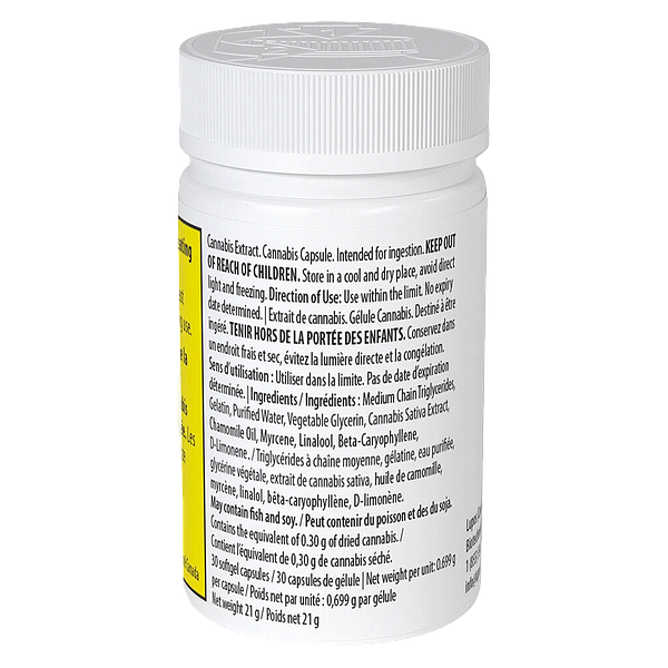 Proofly - Nightly Chamomile Softgels - CBN:CBD:THC:CBG + Terpenes