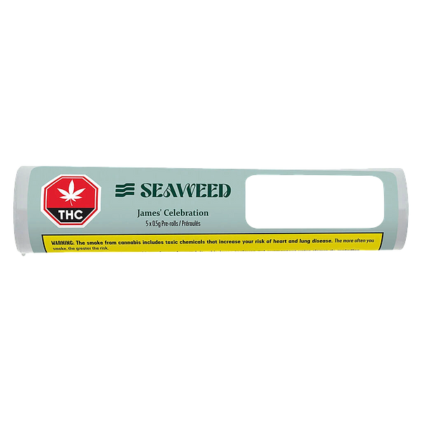 Seaweed - James' Celebration: Craft Small Batch Rotational Pre-Roll