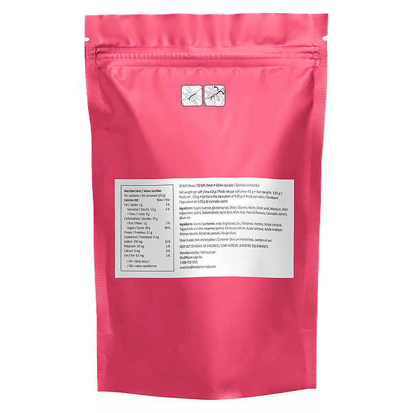 MediPharm Labs - Sour Watermelon CBG:CBD Soft Chews