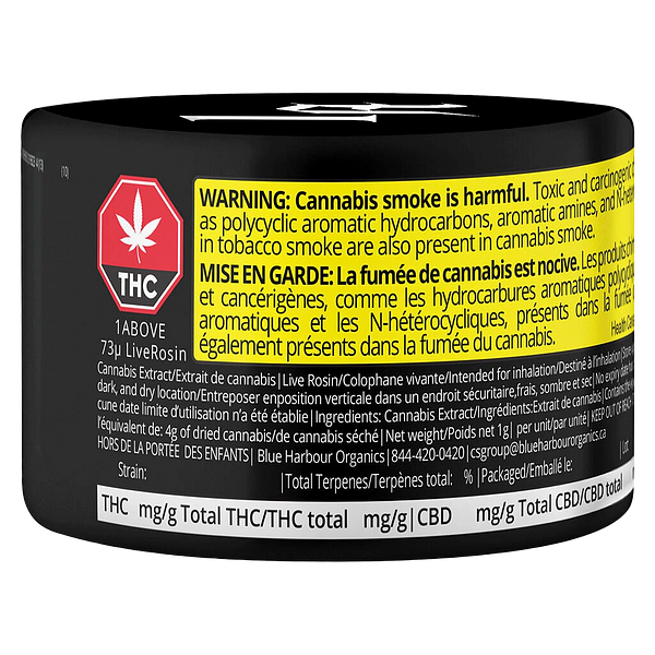 1Above - 73u Live Rosin