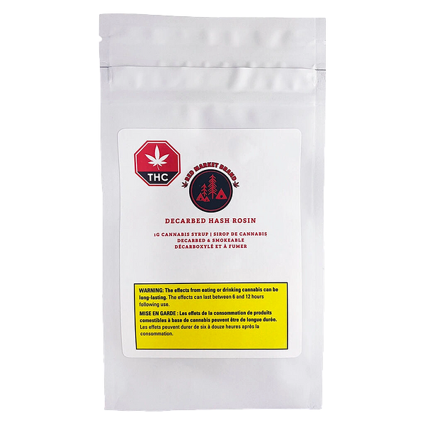Red Market Brand - Decarbed Hash Rosin