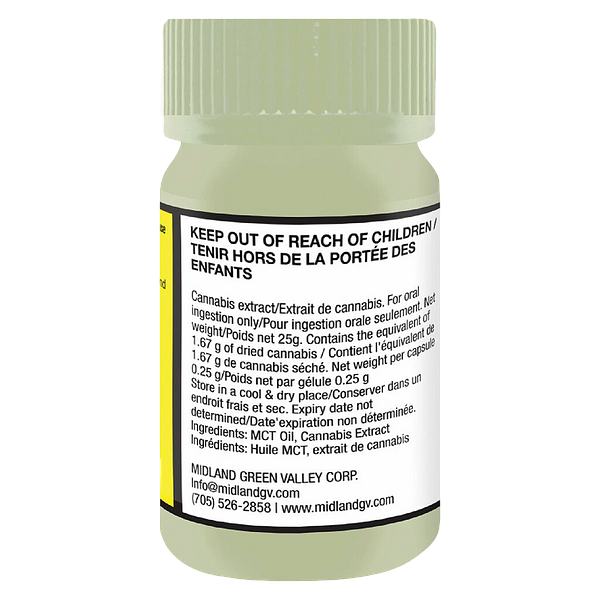 QCBD - High CBD 100 Soft Gels